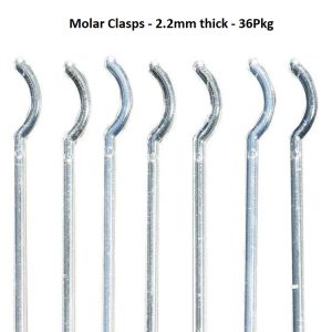 Molar Clasps 2.2mm thick 36Pkg 1009153