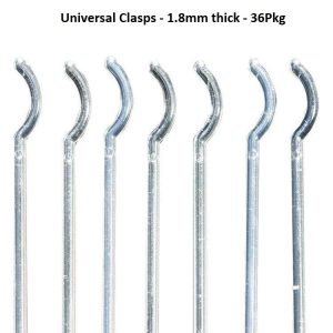 Universal Clasps 1.8mm thick 36Pkg 1009152
