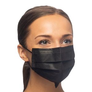 ValuMax Ultra-3-in-1 Sensitive Ear-Loop Mask - Black